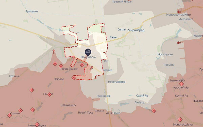 烏克蘭情報總局(GUR)表示,烏軍在紅軍城完成一次成功的空降作戰後,已打通地面走廊並與增援部隊會合。 圖:翻攝自 X 烏克蘭情報總局(GUR)表示,烏軍在紅軍城完成一次成功的空降作戰後,已打通地面走廊並與增援部隊會合。 圖:翻攝自 X