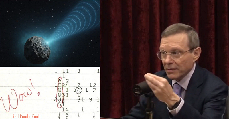 亞伯拉罕.勒布在節目上討論 3I/ATLAS。圖:翻攝自 X《Ezee》 亞伯拉罕.勒布在節目上討論 3I/ATLAS。圖:翻攝自 X《Ezee》