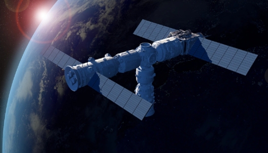 中國神舟二十號載人太空船。   圖 : 翻攝自北京日報