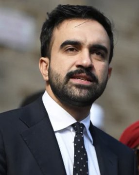  民主黨籍紐約州眾議員馬姆達尼也成功當選紐約市市長，成為該市史上首位穆斯林市長。 圖：翻攝自 @rainbow78521 X 帳號 