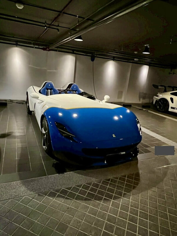 法務部調查局偵辦太子集團詐騙組織案，4日發動偵蒐行動，扣押集團在台豪宅、名車，合計扣押物價值高達新台幣45億2766萬餘元。（調查局提供）中央社記者劉世怡傳真　114年11月5日   