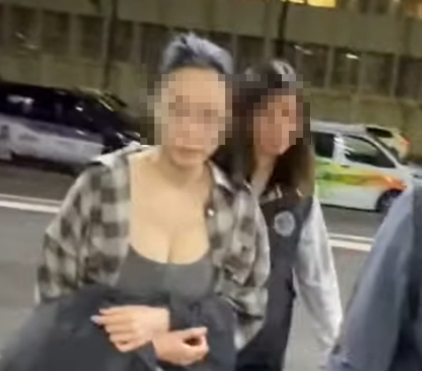 北檢大規模搜索柬埔寨太子集團在台組織，太子集團在台組織成員劉純妤北檢複訊後以15萬交保   圖：翻攝畫面