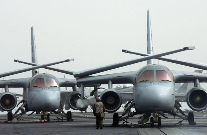 美軍航母艦載反潛機。   圖 : 翻攝自利刃