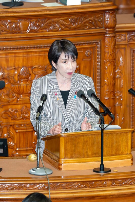 日本首相高市早苗。   圖：翻攝「X」@takaichi_sanae