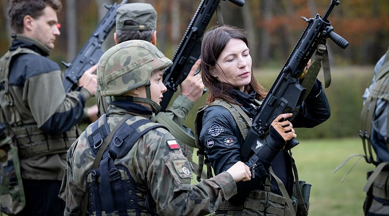 波蘭國防部宣布全國性公民軍訓計畫正式啟動。 圖:翻攝自 X 波蘭國防部宣布全國性公民軍訓計畫正式啟動。 圖:翻攝自 X