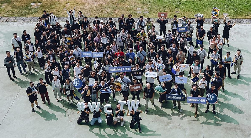 WordCamp Taiwan 2025匯聚來自世界各地的開源夥伴，以高雄為知識分享與技術交流的重要舞台。   圖：WordCamp Taiwan/提供