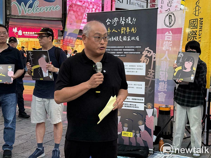 台灣人權工作者李明哲。   圖：周煊惠 / 攝