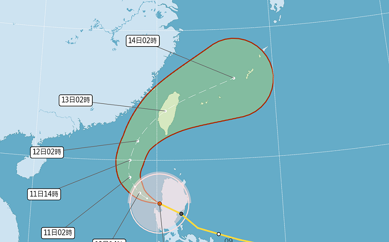 11月登陸颱風有多罕見？鳳凰颱風前已隔58年　若發生將創史上第三晚紀錄