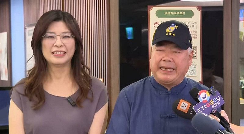 國民黨主席鄭麗文及副主席季麟連。   圖：翻攝自何啟聖臉書