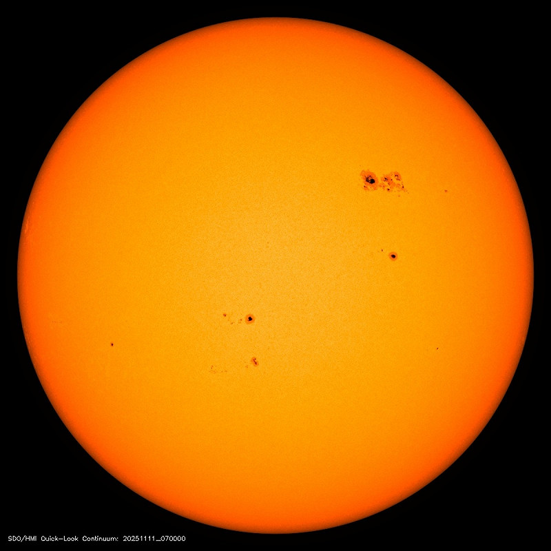 中央氣象署太空天氣作業辦公室發布中級磁暴警訊。   圖：取自中央氣象署太空天氣作業辦公室