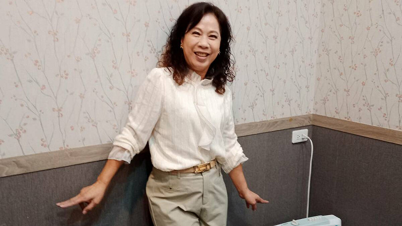 打算回鍋參選議員的黃淑美，對民進黨在三民區提名3席、「禮讓」2席的作法不滿，認為會平白奉送藍營一席。   圖：孫家銘攝