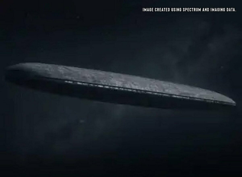  網路流傳日本宇宙航空研究開發機構（JAXA）公布的天體想像圖，但未被官方證實。圖：翻攝自 X《maro》