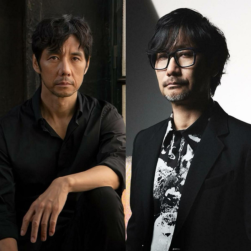 今年金馬獎最受矚目的莫過於日本金像獎影帝西島秀俊(左)與「遊戲鬼才」小島秀夫合體走紅毯   圖：翻攝自金馬影展FB