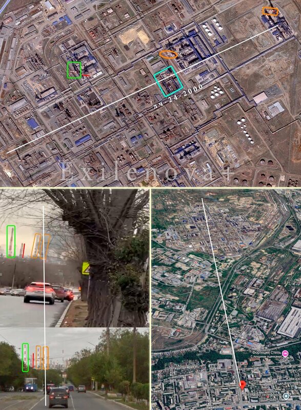 烏克蘭情報來源指出，無人機可能擊中煉油廠內的 LCh-24-2000 柴油加氫處理裝置或其附近的流體蒸餾管道。   圖:翻攝自X帳號@NOELreports