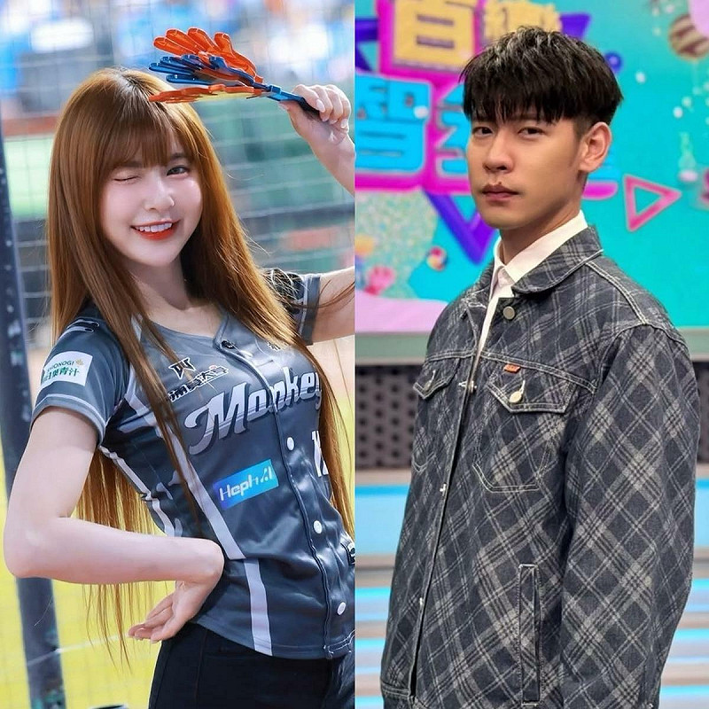 孟潔(左)疑似和馮晨軒熱戀中。   圖：翻攝自孟潔、馮晨軒IG