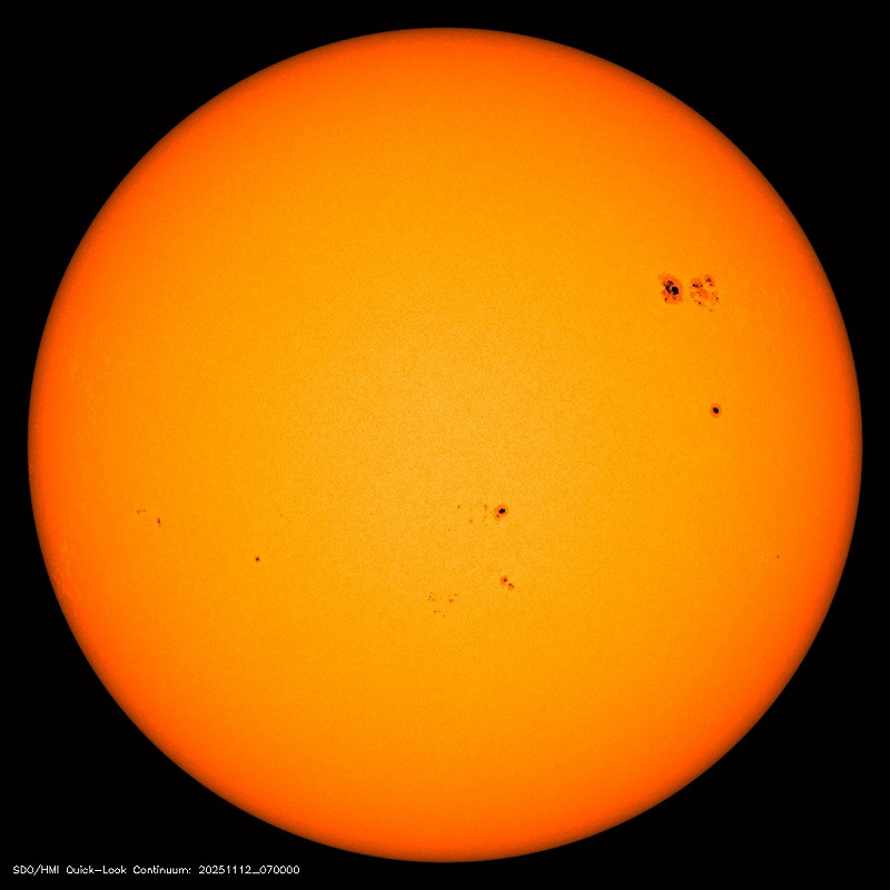氣象署太空天氣作業辦公室昨(11)日發布中磁暴警訊，但實際強況比預期的強，目前已達到最高等級。   圖：取自氣象署太空天氣作業辦公室