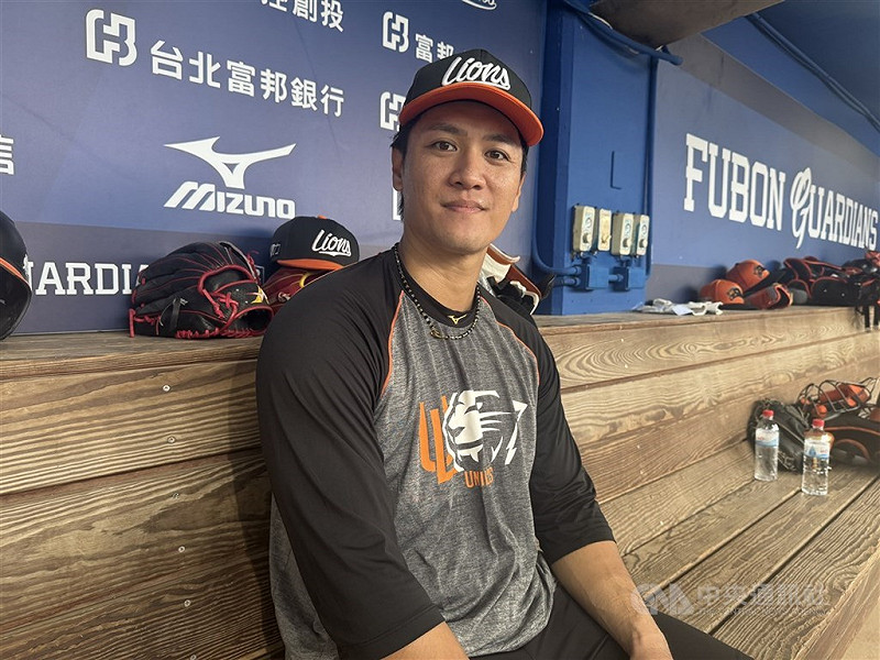 中職統一7-ELEVEn獅隊外野手蘇智傑行使自由球員（FA）權利，除了想知道市場行情，也盼完善FA制度、對職棒環境有幫助。（中央社檔案照片）   