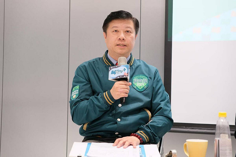 民進黨中國事務部主任吳峻鋕。   圖：Y’s Day「週三青年日」提供