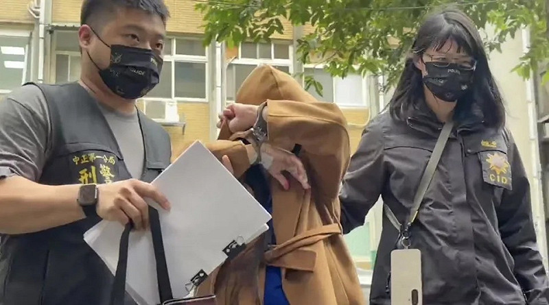 知名麻辣鍋店「滿堂紅」董娘涉嫌協助詐團洗錢遭裁定羈押。   圖：翻攝畫面