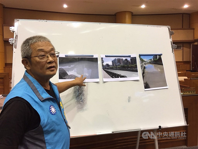 圖為前基隆巿議員韓良圻。（中央社檔案照片）   