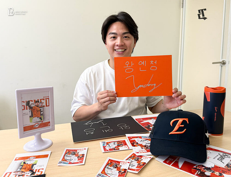 24歲左投王彥程（圖）確定轉戰韓職、加盟韓華鷹隊，王彥程表示，這是與經紀公司和球團深度討論後，剛好又有「亞洲外援」制度最後做出的決定，期待與具美職資歷投手柳賢振成隊友。（悍創提供）中央社記者謝靜雯傳真　114年11月13日   