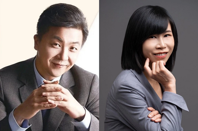 林沄蓁控遭呂秋遠逼墮胎又被迫離職，求償從百萬增至150萬；北院今再開庭，法官訂明年1月6日辯論終結。   圖：翻攝自呂秋遠／林沄蓁　臉書專頁