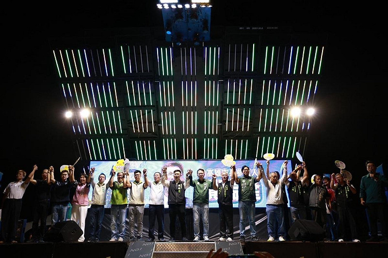 在地立委邱志偉、資深媒體人王瑞德、多位議員及跨黨派里長皆到場力挺賴瑞隆。   圖：賴瑞隆辦公室/提供