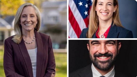 民主黨的候選人在最近的選舉中，紛紛奪下美國各州州長與市長。'   圖 : 翻攝自X 