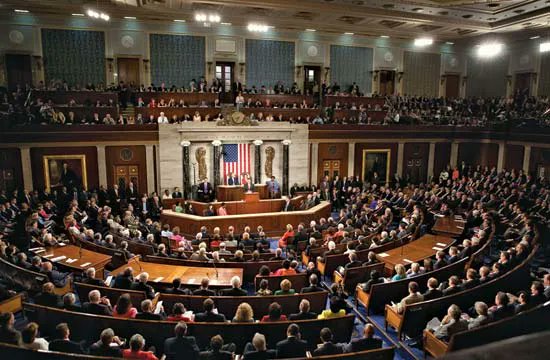 網友分析，眾議院很可能在聖誕節假期開始前，發起針對川普的彈劾。圖為美國眾議院。   圖：翻攝自 @politvidchannel X 帳號