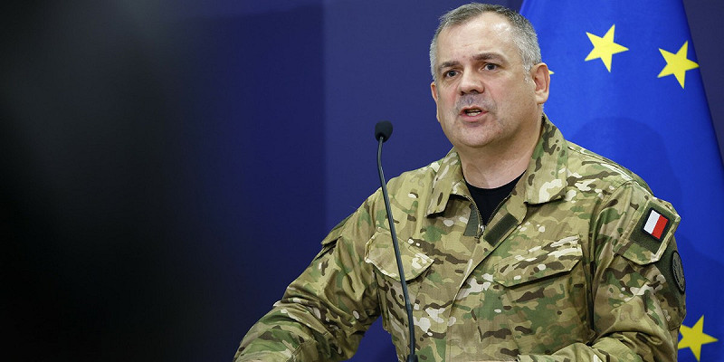  波蘭參謀總長庫庫拉（Wiesław Kukuła）。 圖：翻攝自 X 