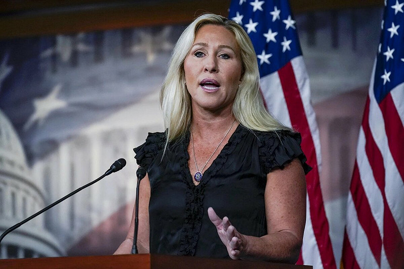 瑪喬麗．泰勒．格林支持公開艾普斯坦檔案。圖：翻攝自 X《Katt Williams Burner》