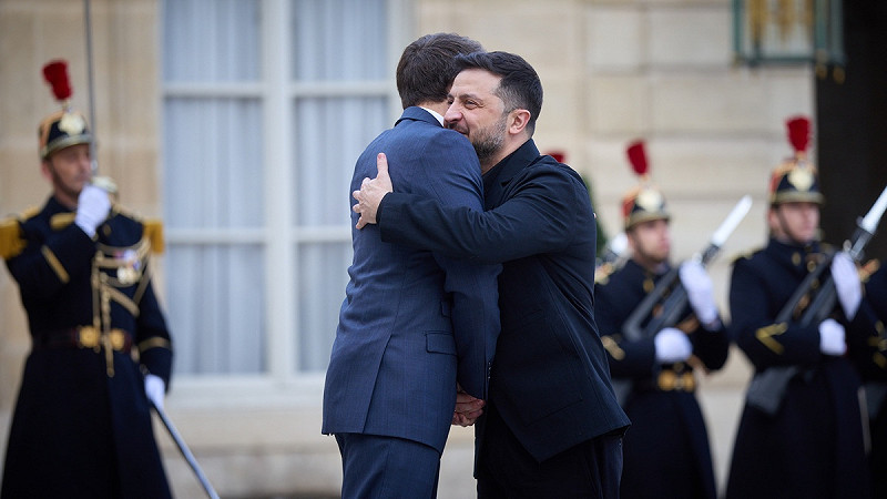 澤連斯基昨日前往法國，並表示將於明日前往土耳其。   圖：翻攝自 X《Volodymyr Zelenskyy》