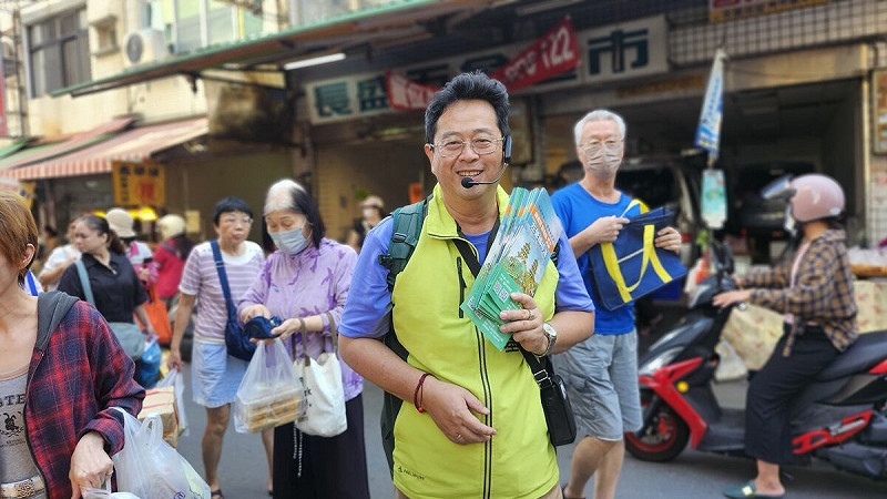 薛兆基呼籲黨部應摒棄保守思維，勇敢在左楠選區提名5席。   圖：薛兆基競選總部/提供