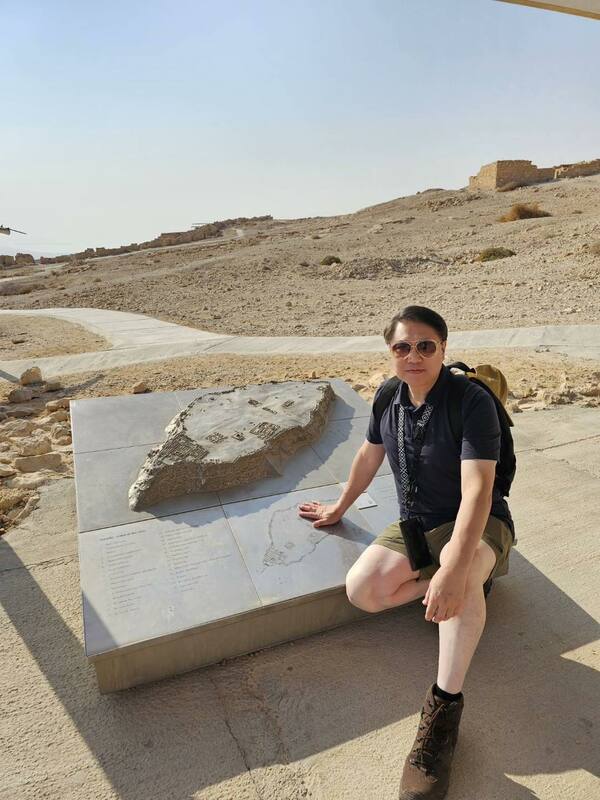 林右昌赴以色列參訪，並認為高市早苗言論是民主國家領導人對世界局勢的清醒判斷。   圖：翻攝自林右昌臉書