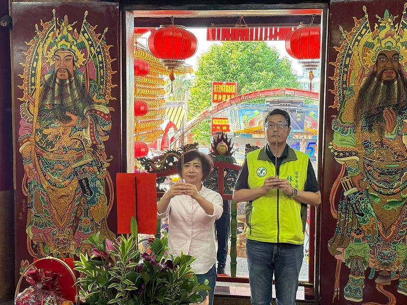  林德宇說，何欣純的出場，代表的就是「接地氣、腳踏實地。」