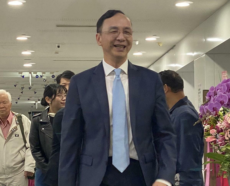 前國民黨主席朱立倫   圖：林朝億/攝