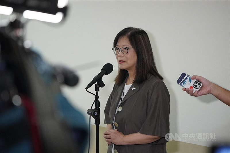 圖為海委會主委管碧玲。（中央社檔案照片）   