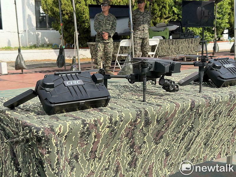 監偵型無人機。   圖：金大鈞／攝