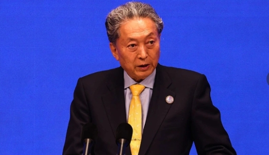 當過八個多月日本首相的鳩山由紀夫。   圖 : 翻攝自騰訊網