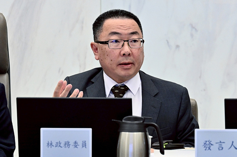 政務委員林明昕。   圖：行政院提供