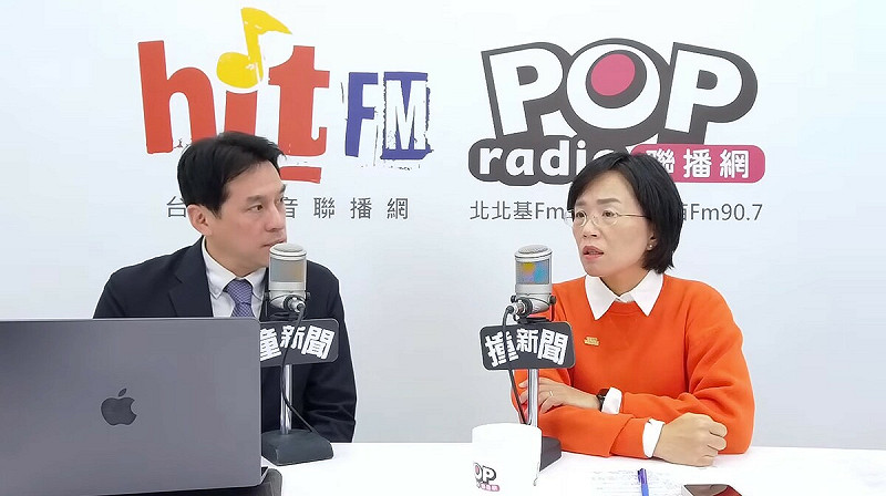 民進黨立委蘇巧慧21日接受主持人黃暐瀚專訪。   圖：翻攝《POP撞新聞》YT