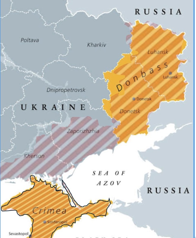 美國正在制定的「28點烏克蘭和平計畫」疑旨在要求烏克蘭放棄頓巴斯地區並割讓給俄羅斯。 圖：翻攝自 X  @ChuckPfarrer 