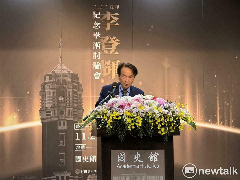  國史館館長陳儀深表示，今日台灣的存在價值，很重要的部分是成為一個「最了解中國、並傳達給全世界知道」的國家。 圖：高逸帆／攝 