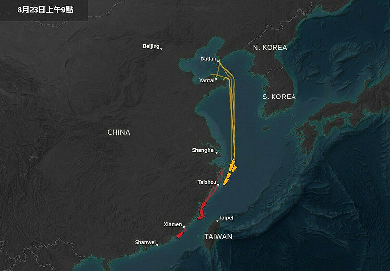 中國疑似培養一支民用影子艦隊協助奪取台灣。   圖：達志影像/ 路透社