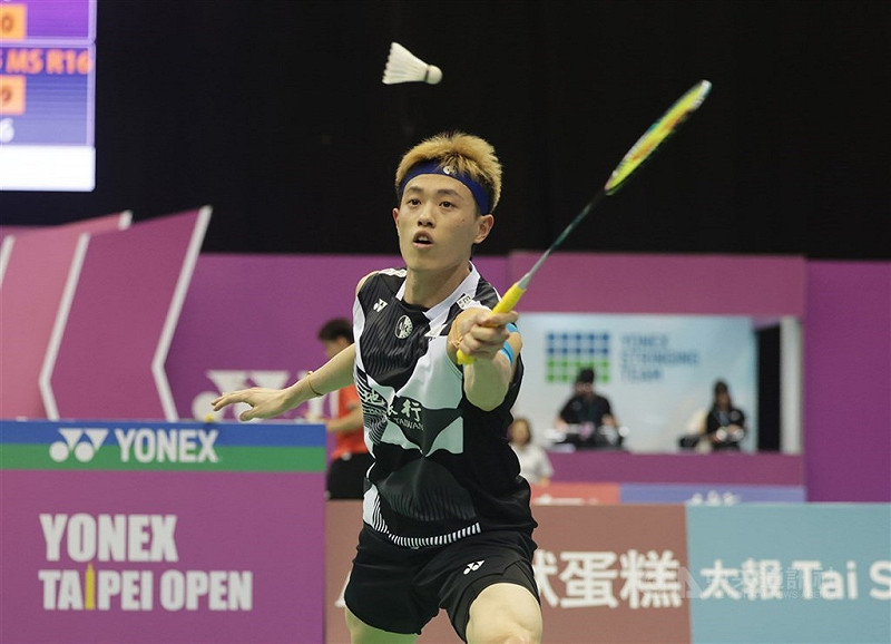 林俊易無緣挺進冠軍戰。（中央社檔案照片）   