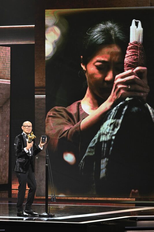 第62屆金馬獎最佳女主角，由中國女星范冰冰憑馬來西亞電影《地母》奪下。   圖/金馬獎執委會提供