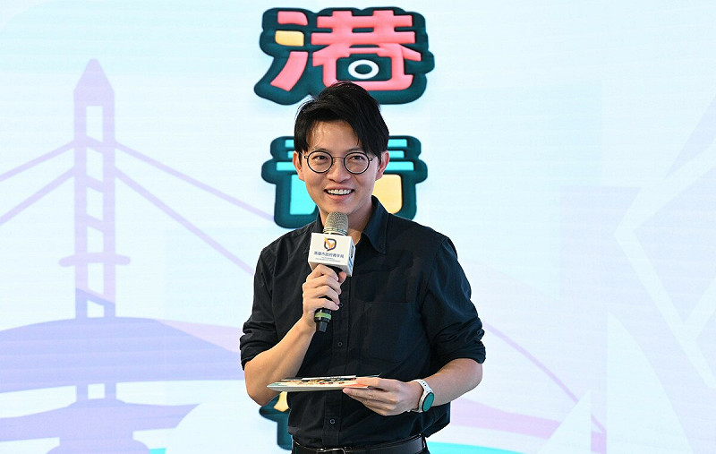 林楷軒表示「港青出聲Videothon」不僅是一項短影音競賽，更是青年踏入公共議題的行動入口。   圖：高雄市青年局/提供