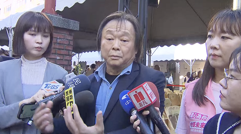 王世堅說，我會是最後一個踏上中國大陸的台灣人。   圖：翻攝畫面