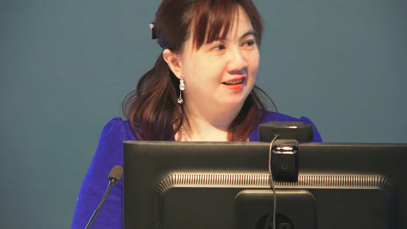 職務法庭今判決苗栗地方法院前法官周靜妮撤職，停止任用3年。   圖：翻攝自YouTube