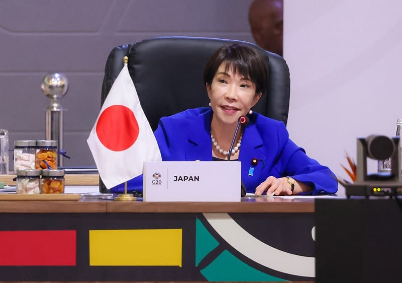 日本首相高市早苗。   圖 : 翻攝自日本首相官邸